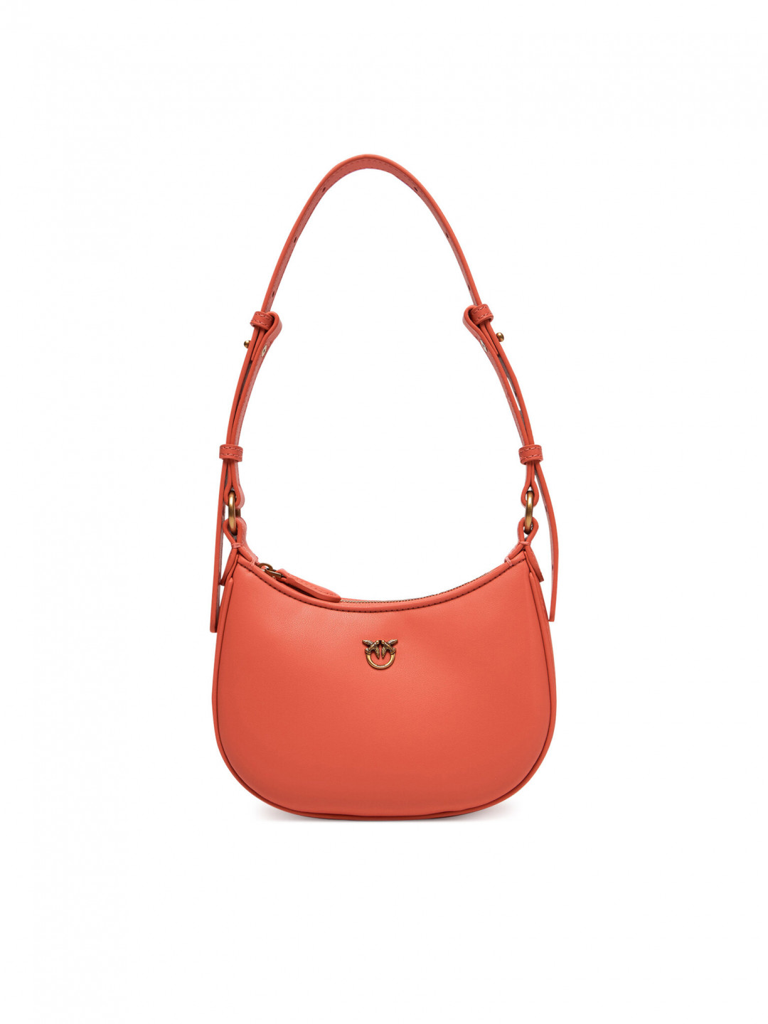 PINKO Kabelka Half Moon Baby PE 25 PLTT 103538 A0F1 Korálová